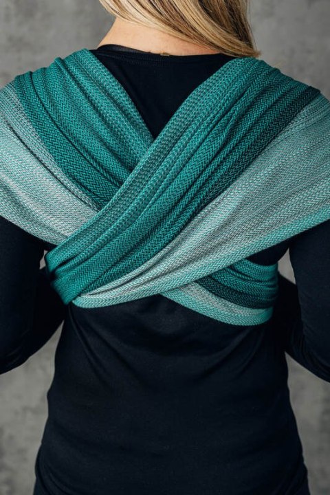 Chusta dla dzieci z niską wagą urodzeniową - EDYCJA DLA PROFESJONALISTÓW - ENTWINE, splot jodełkowy (100% bawełna) - rozmiar L