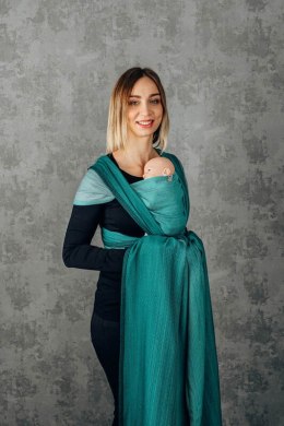 Chusta dla dzieci z niską wagą urodzeniową - EDYCJA DLA PROFESJONALISTÓW - ENTWINE, splot jodełkowy (100% bawełna) - rozmiar XS