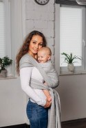 Chusta do noszenia dzieci - LITTLE LOVE - LARVIKIT, splot żakardowy (100% bawełna) - rozmiar S