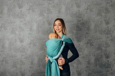 Chusta do noszenia dzieci, tkana splotem jodełkowym, bawełna - EDYCJA DLA PROFESJONALISTÓW - ENTWINE - rozmiar M