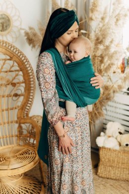 Chusta tkana, splot jodełkowy, (100% bawełna) - MAŁA JODEŁKA SALSA - rozmiar S (drugi gatunek)