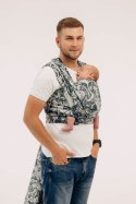 Żakardowa chusta do noszenia dzieci, 100% bawełna - CLOCKWORK - FIX IT - rozmiar S