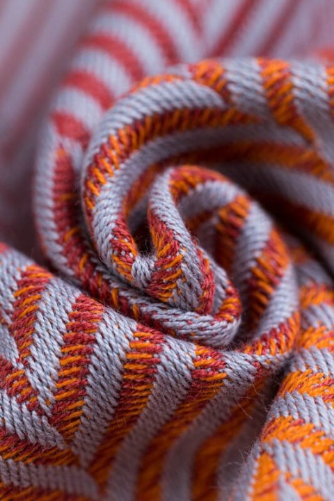 Żakardowa chusta do noszenia dzieci, (100% bawełna) - DUŻA JODEŁKA - FANDANGO - rozmiar M