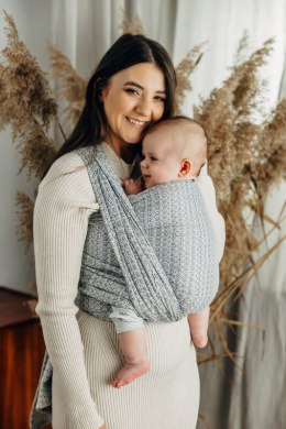 Żakardowa chusta do noszenia dzieci, (100% bawełna) - LITTLE LOVE - PULSE - rozmiar M