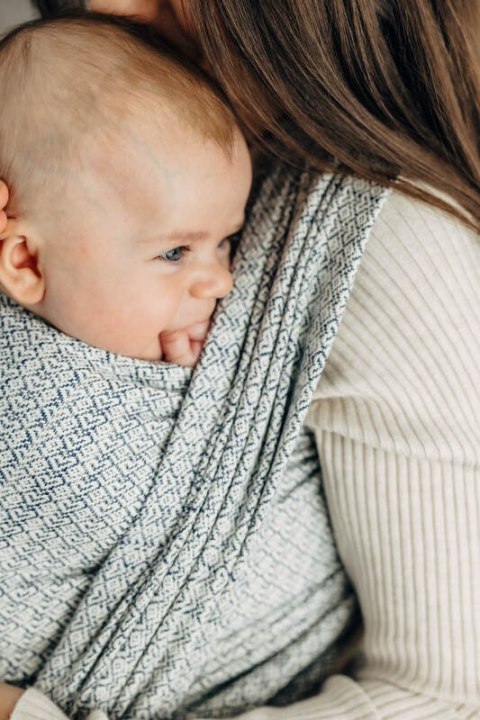 Żakardowa chusta do noszenia dzieci, (100% bawełna) - LITTLE LOVE - PULSE - rozmiar S