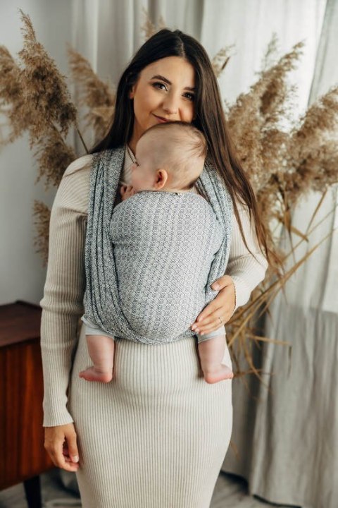 Żakardowa chusta do noszenia dzieci, (100% bawełna) - LITTLE LOVE - PULSE - rozmiar S