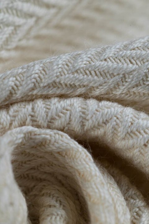 Chusta do noszenia dzieci, tkana splotem jodełkowym, bawełna - MAŁA JODEŁKA LUCE - rozmiar XL