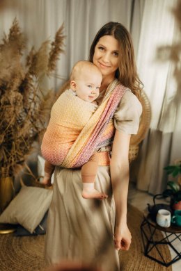 Żakardowa chusta do noszenia dzieci, (100% bawełna) - LITTLE LOVE - MADISON - rozmiar XS