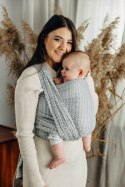 Żakardowa chusta do noszenia dzieci, (100% bawełna) - LITTLE LOVE - PULSE - rozmiar XS