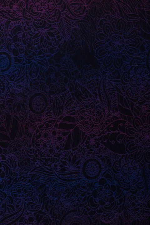 Żakardowa chusta do noszenia dzieci, bawełna - DZIKIE WINO - BOUQUET - rozmiar S