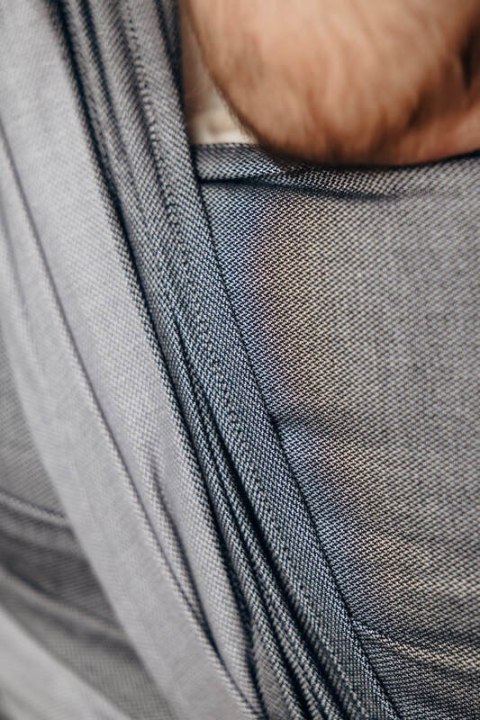 Moja pierwsza chusta do noszenia dzieci - HOWLIT, tkana splotem skośno-krzyżowym (100% bawełna) - rozmiar L