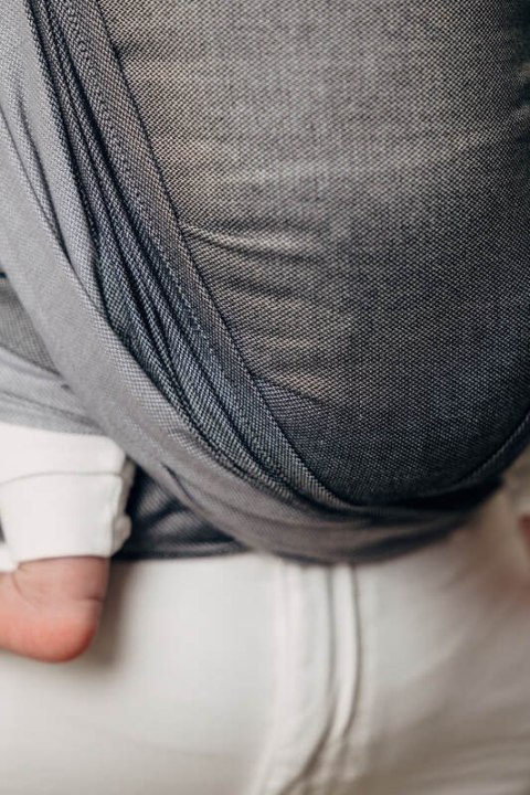 Moja pierwsza chusta do noszenia dzieci - HOWLIT, tkana splotem skośno-krzyżowym (100% bawełna) - rozmiar XL