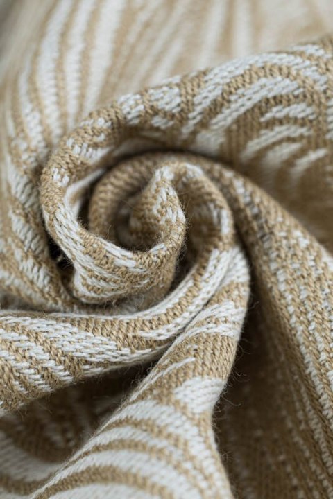 Żakardowa chusta do noszenia dzieci, 100% bawełna - ROSZPUNKA - AURATUM - rozmiar XS