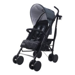 EUROBABY Wózek eco swiss design 300d dark gray EUROBABY