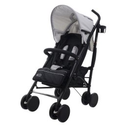 EUROBABY Wózek eco swiss design 300d middle gray EUROBABY