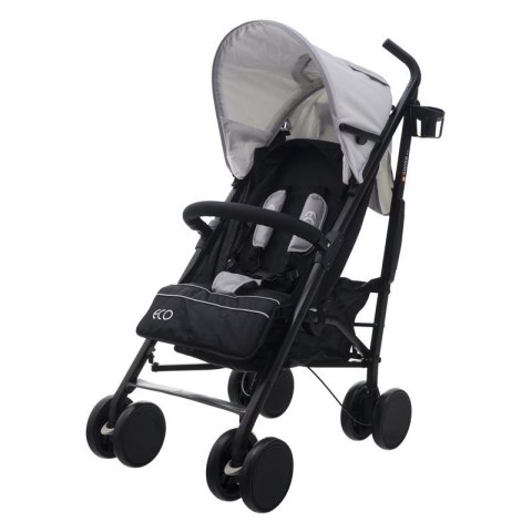 EUROBABY Wózek eco swiss design 300d middle gray EUROBABY