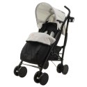EUROBABY Wózek eco swiss design 300d middle gray EUROBABY