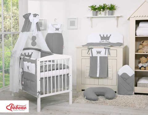 Bobono Baldachim z tiulu- Korony antracyt