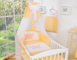 Bobono Baldachim z tiulu- Korony brzoskwiniowe