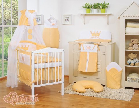 Bobono Baldachim z tiulu- Korony brzoskwiniowe