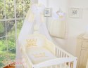 Bobono Baldachim z tiulu- Korony kremowe