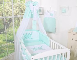 Bobono Baldachim z tiulu- Korony miętowe
