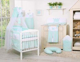Bobono Baldachim z tiulu- Korony miętowe