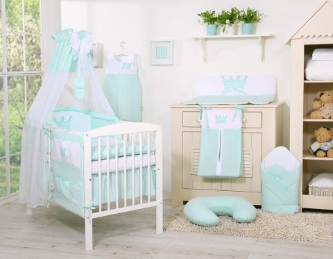 Bobono Baldachim z tiulu- Korony miętowe