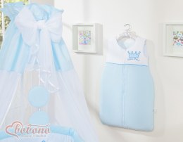 Bobono Baldachim z tiulu- Korony niebieskie