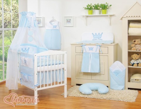 Bobono Baldachim z tiulu- Korony niebieskie