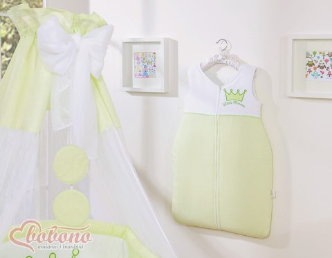 Bobono Baldachim z tiulu- Korony zielone