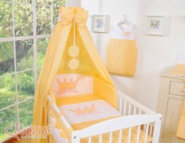 Bobono Baldachim z tkaniny- Korony brzoskwiniowe