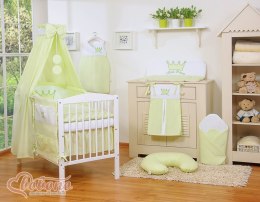 Bobono Baldachim z tkaniny- Korony zielone