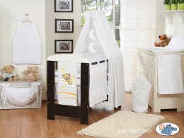My Sweet Baby Baldachim z tkaniny- Dobranoc białe