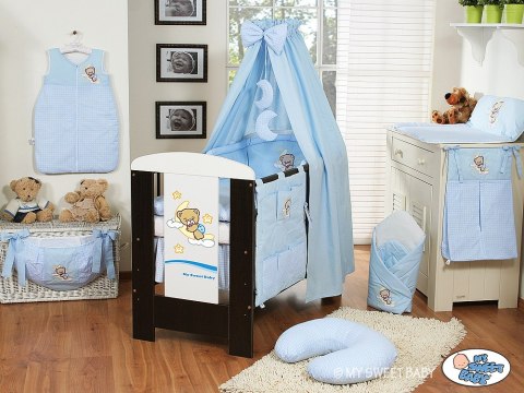 My Sweet Baby Baldachim z tkaniny- Dobranoc niebieskie