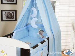 My Sweet Baby Baldachim z tkaniny- Dobranoc niebieskie