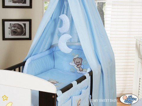 My Sweet Baby Baldachim z tkaniny- Dobranoc niebieskie