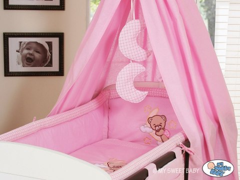My Sweet Baby Baldachim z tkaniny- Dobranoc różowe