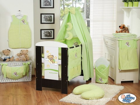 My Sweet Baby Baldachim z tkaniny- Dobranoc zielone