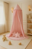 My Sweet Baby Baldachim wiszący bawełniany do pokoju dziecięcego - brudny róż