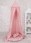 My Sweet Baby Baldachim wiszący bawełniany do pokoju dziecięcego - brudny róż