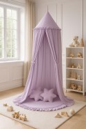 My Sweet Baby Baldachim wiszący bawełniany do pokoju dziecięcego - fioletowy