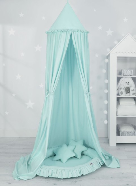 My Sweet Baby Baldachim wiszący bawełniany do pokoju dziecięcego - jasna mięta