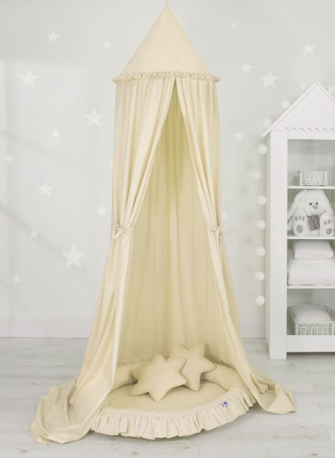 My Sweet Baby Baldachim wiszący bawełniany do pokoju dziecięcego - kremowy