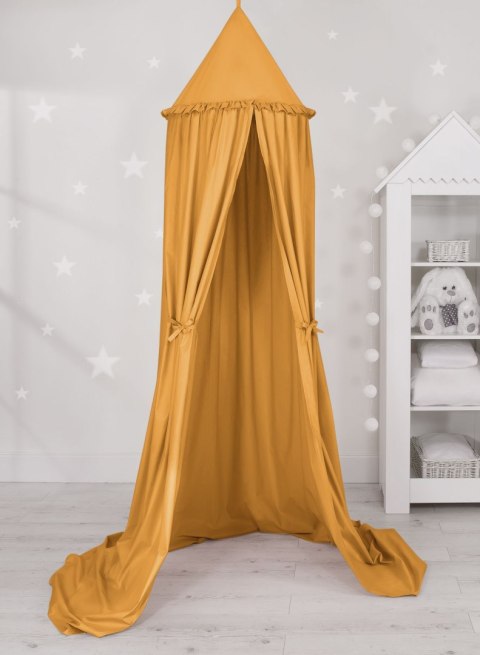 My Sweet Baby Baldachim wiszący bawełniany do pokoju dziecięcego - musztardowy