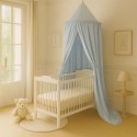 My Sweet Baby Baldachim wiszący bawełniany do pokoju dziecięcego - niebieski