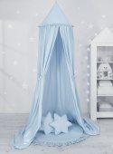 My Sweet Baby Baldachim wiszący bawełniany do pokoju dziecięcego - niebieski