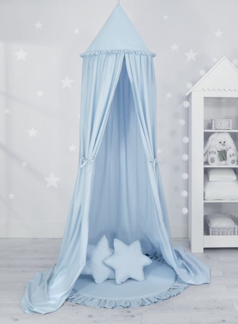 My Sweet Baby Baldachim wiszący bawełniany do pokoju dziecięcego - niebieski