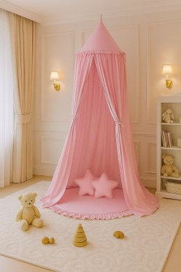 My Sweet Baby Baldachim wiszący bawełniany do pokoju dziecięcego - różowy
