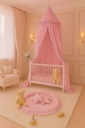 My Sweet Baby Baldachim wiszący bawełniany do pokoju dziecięcego - różowy
